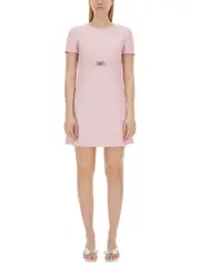 [Versace] Versace-Medusa '95 Short-Sleeved Mini Dress-Donna 40