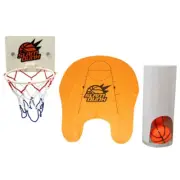 Potty Basketball Slam Dunk with Mat Net Balls Ball Holder
