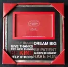 Family Rules 4"x6" Photo Frame St. Nicholas Square Dream Thanks Kind Fun Patient