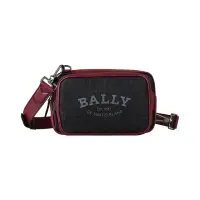 在飛比找momo購物網優惠-【BALLY】BALLY CHADD經典燙印LOGO尼龍牛皮