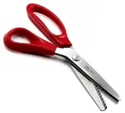 Mika Pinking Scissors Easy to Grip Craft Scissors Triangular Jagged 5mm For 272