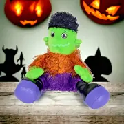 Halloween Frankenstein Stuffed Plush Aurora Hairy Scary Monster GITD RARE