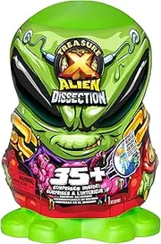 Treasure X Mega Alien Dissection - 35+ Surprises Inside 30.5cm (12") Tall Alien - Rescue 4 Treasure Hunters, Discover Weapons, Stickers, Plus 4 Treasures