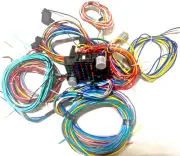 22 Circuit Wiring Harness with Bonus Switches 1968 1969 Pontiac Firebird Dimmer