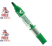 Pilot V Board Master Whiteboard Marker Pens Bullet Tip in Green Colour