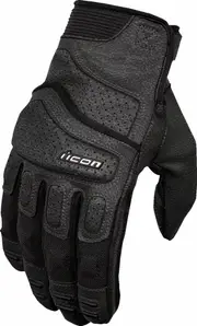 Icon Superduty3 Motocycle Gloves, black, Size M for Men