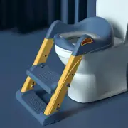 Potty Training Seat Step Stool Ladder, Kids Boys Girls Toilet Loo Childrens