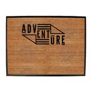 Adventure - Funny Novelty Doormat Man Cave Floor mat