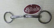 Ring Snaffle Riding Driving Pony Bit 4 1/4" Stainless Steel