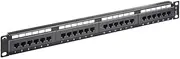 Goobay 93865 CAT 5e Patch Panel, 24 Port