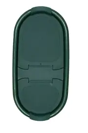 NEW 3494 Tupperware Modular Mate Oval Replacement Seal Lid Hunter GREEN Pour