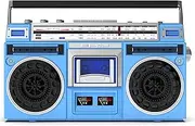 Portable Cassette Player Bluetooth Boombox, AM/FM / SW1 / SW2 Radio, CasetteTape Player Recorder, Support Storage and USB, with Earphone Jack and Big Speaker, Full Stereo Sound