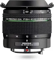 HD PENTAX-DA FISH-EYE 10-17mm F3.5-4.5 ED Diagonal Fisheye Zoom Lens (For APS-C Sizes), Fisheye Shooting and Ultra-Wide Angle Shooting with One Lens (Clear Picture), High Performance HD Coating, Small