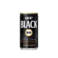 在飛比找森森購物網優惠-【UCC】 BLACK無糖咖啡185gx30入/箱