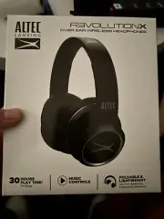 Altec Lansing R3volution X Wireless Bluetooth Headphones Black MZX009-BLK ONYX