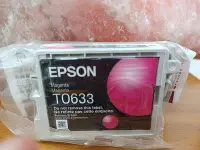 在飛比找Yahoo!奇摩拍賣優惠-☆呈運☆庫存品EPSON T0633原廠裸裝紅色C67/CX
