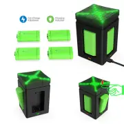 For Xbox Series X/S Wireless Grip Rechargeable Battery Pack 4IN1 Battery Charger