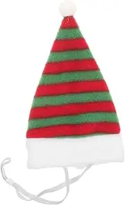 PENIKOKO Christmas Themed Pet Cap for Cats and Dogs Wear Resistant Holiday Hat and Stripes for Festive Occasions and Adorable Photos