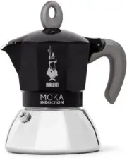 Bialetti - Moka Induction, Moka Pot, Suitable for all Types of Hobs,2 Cup, Black