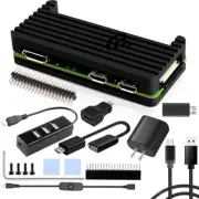 Raspberry Pi Zero 2 W Aluminum Enclosure Case CNC Armored Shell with GPIO Header