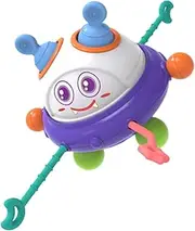 Educational Toys Octopus Sensory Pull String Silicone Grasp Ability Early Learning Toy