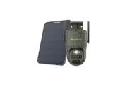 Reolink 4G LTE Dual-Lens Battery Security Camera with Pan Tilt Auto-Zoom Tracking, 4K Color Night Vision, TrackMix LTE + Solar Panel