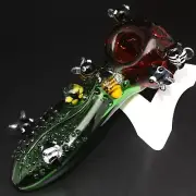 Premium Glass Smoking Pipes Bees Flowers Honeybee Handmade Smoke Bowl Unique
