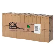 Scotch Magic Greener Tape Rolls: 3/4 in. x 75 ft. (Translucent) *24-pack