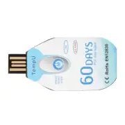 Temperature Data Logger Single Use PDF Report USB Port 10000 Points LL
