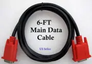 Snap-On Replacement MAIN DATA CABLE For MODIS Scanner OBD1 OBD2 Adapter OBD-II
