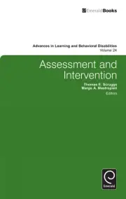 Assessment and Intervention by Thomas E. Scruggs (English) Hardcover Book