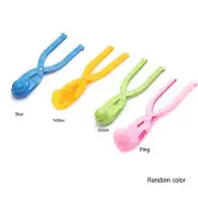 4Plastic Duck Shape Snowball Maker Clip Kids Sand Snow Ball Mold Toy Random AU