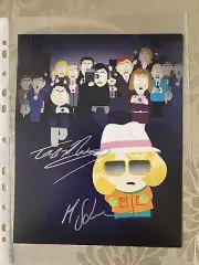 Trey Parker & Matt Stone Signed 8 x 10 Photo With COA - South Park