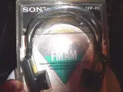 SONY RARE VINTAGE HEADPHONE WALKMAN RADIO SRF-R5 A/M, FM SEALED NEW