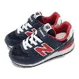 在飛比找遠傳friDay購物優惠-New Balance 休閒鞋 996 中童 寬楦 藍 紅 