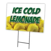 Lemonade 1 12"x16" Yard Sign & Stake Outdoor Plastic coroplast Window