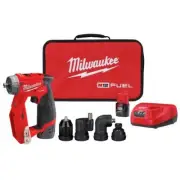 Milwaukee 2505-22 M12 Fuel Installation Drill/Driver Kit, Compact, Forward/Re