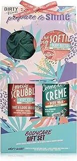 Dirty Works Prepare to Shine - Body Care Gift Set