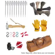 Functional Storage Bag Tent Peg Bag Camping Camping Tool Nail Outdoor 1PC