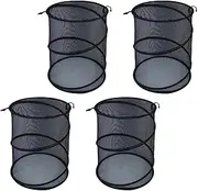 Generic 4x Mesh Plant Cover Tent Plant Guards Net Foldable for Raised Flower Bed, Bird Chicken Animal Barrier, Cage Protector, black