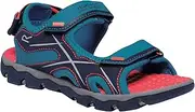 [REGATTA] Unisex Children's Kota Drift' Lightweight Hook and Loop Straps Water Friendly EVA Footbed Slip Resistant Outsole Sandals Sports Sandals