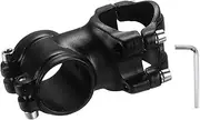 sourcing map 31.8mm Bike Stem 7 Degree 50mm Aluminum Alloy Bicycle Handlebar Stem with Hex Wrench for Mountain Road Bike BMX MTB Cycling, Black