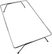 Perfk Chafing Wire Rack Buffet Stand Stainless Steel,Food Holder Sturdy Catering Pan Birthday Wedding Chafing Stand Buffet Rack, L