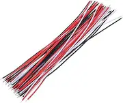 NULYLU 45pcs Guitar Wires 22AWG Electric Guitar Pickup Cables Noise-Free Instrument Patch Cables for Pedal Boards and Recording and Flexible