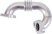 EGR Intercooler Turbo Hose Pipe for Audi A4 A5 A6 Q5 2009-2016, for Transporter 2010-2016 Auto Pipe Exhaust Gas Recirculation Hose Tube EGR Gas Recirculation Elbow Diesel Replace 03L131521J