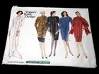 VOGUE Vtg Easy UNCUT Pattern 2402 Misses Plus Sz 16-18 Dress Tunic Pull-On Skirt
