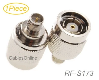 RP-SMA Female to RP-TNC Male RF Adapter, CablesOnline RF-S173