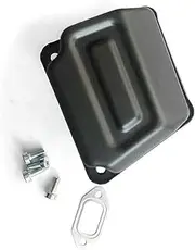 Replacement Muffler with Screws Exhaust Muffler Kit for Stihl 024/026/MS240/MS260 Chainsaw 1121-140
