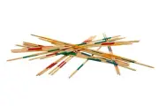 Giant Wooden Pickup Sticks Supersized Fun Game 90cm Indoor/Outdoor Jenjo Games