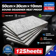 19.4sqft Sound Deadener Heat Proof Insulation Noise Proofing Foam Shield (for: Opel)